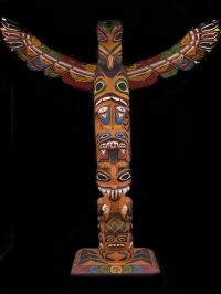 THUNDERBIRD BEAVER TOTEM